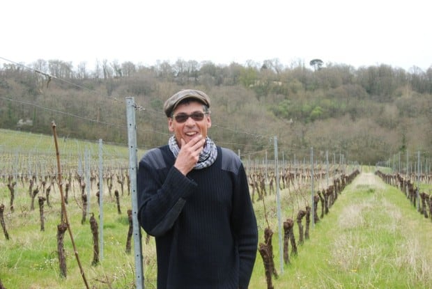 Jean-Michel Viot au naturel. Son plus grand plaisir ? Aller au supermarché… « et voir la ménagère de moins de 50 ans choisir mon vin dans les rayons !