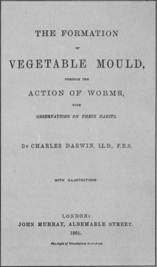 Rôle des vers de terre dans la formation de la terre végétale, Charles Darwin