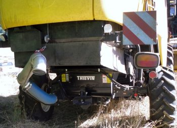 Plus de paille avec le récupérateur de menues pailles dans les dévers