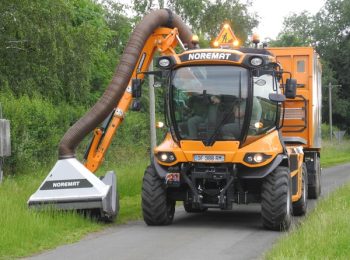 Autonomie énergétique : faucher et collecter l’herbe des bords de route