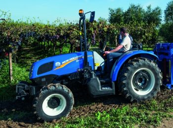Nouveaux tracteurs chez New-Holland : des fruitiers aux chenillards