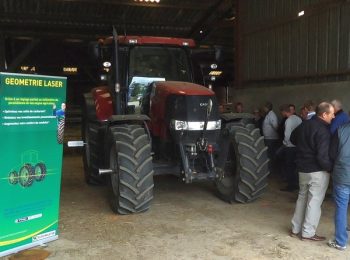 Une journée sur les pneus agraires : surveiller le parallélisme du tracteur