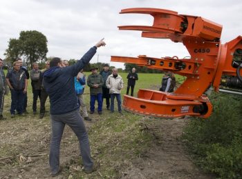 Un grappin coupeur en action dans la Sarthe