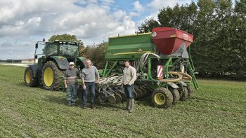 11 semoirs testés en semis direct sous couvert