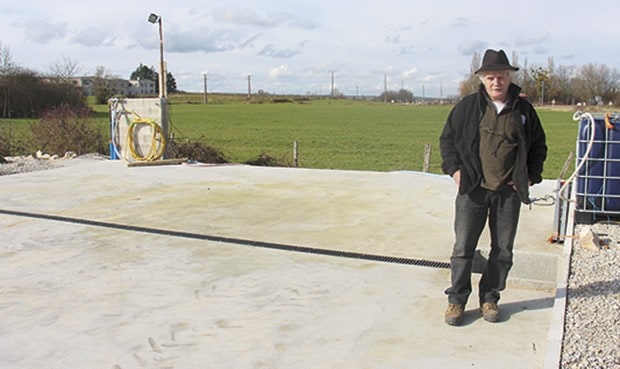 Aire de lavage de la cuma des Baudines