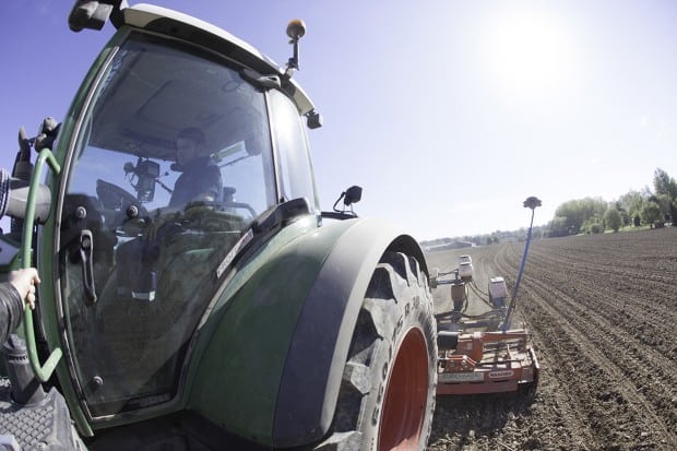 semis chantier mais landes TCS semis direct