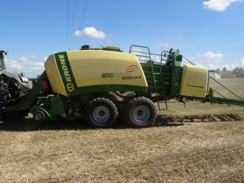 Krone: deux solutions pour obtenir de la paille courte