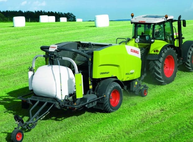 Claas Rollant 455 Uniwrap