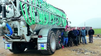 Une tonne à lisier de 24 000 l