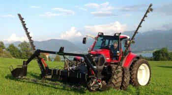 Une version modernisée de la faucheuse à sections