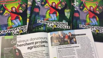 [Entraid Nov 2016] Crowfunding, Transport, 65 km/h, Innovation maïs, Rentabilité de l’agrandissement