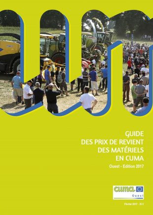 L’édition 2017 du guide des prix de revient est disponible.