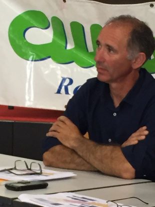 Thierry Payrou, président de la Fédération des Cuma des Pyrénées-Orientales.