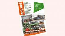 Votre Entraid spécial Hauts-de-France - mai 2017. Couverture Entraid édition spéciale départementale Hauts-de-France mai 2017 travail betterave chanvre machinisme