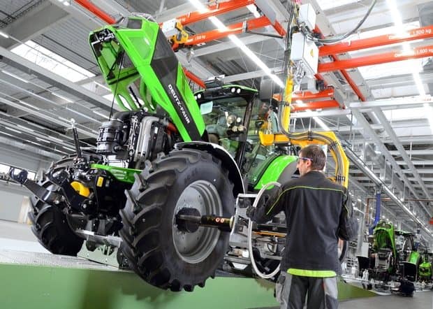 deutz-fahr land usine tracteurs