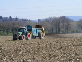 Démonstration « épandage » dans les Ardennes