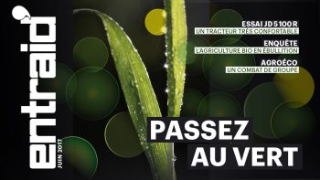 Entraid magazine juin 2017 : Passez au vert