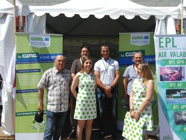 La fdcuma des Bouches du Rhône présente au Salon des Agricultures Provençales.