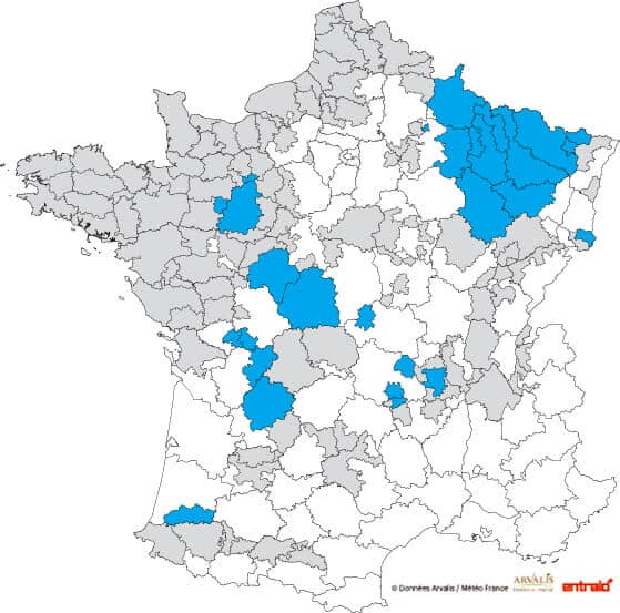 Période de début de récolte prévue entre le 15 et le 18 août 2017 - dernière mise à jour