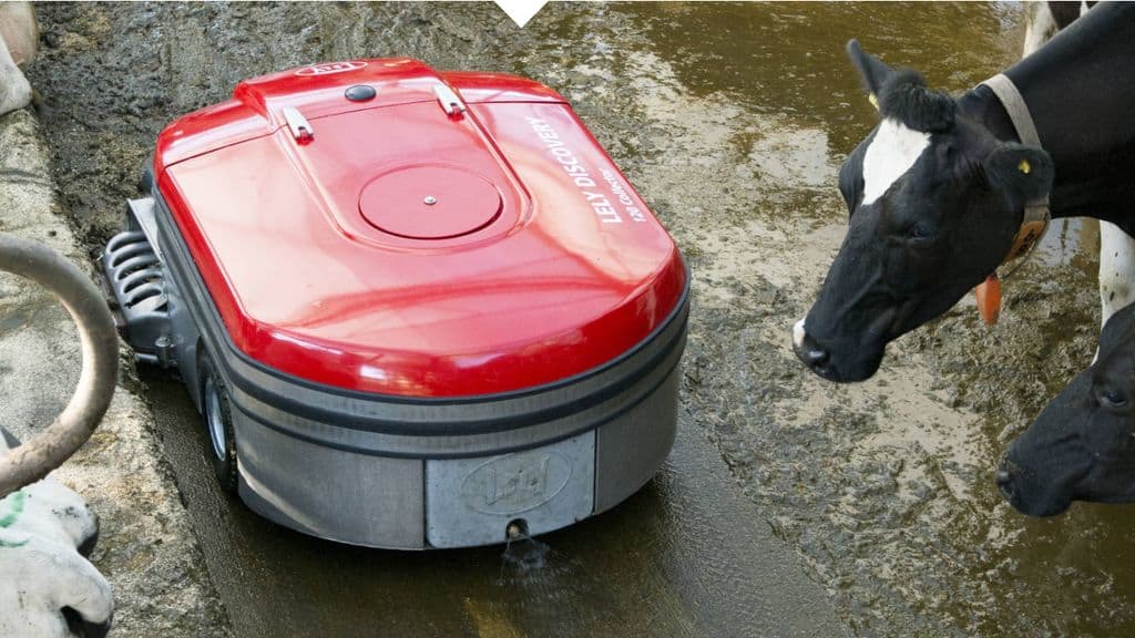 Un robot aspirateur de lisier ! - Entraid