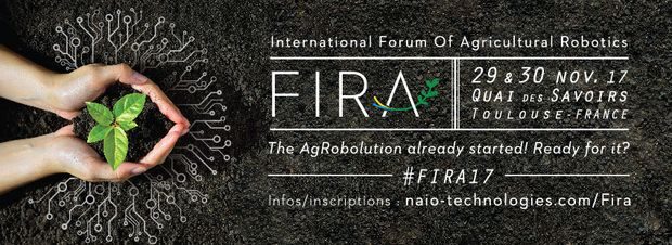 Rendez-vous au quai des savoirs pour tout connaître sur la robotique agricole avec le FIRA, organisé par Naïo Technologies, les 29 et 30 novembre.