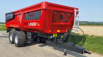 Coup de jeune sur les bennes Gilibert Proliner