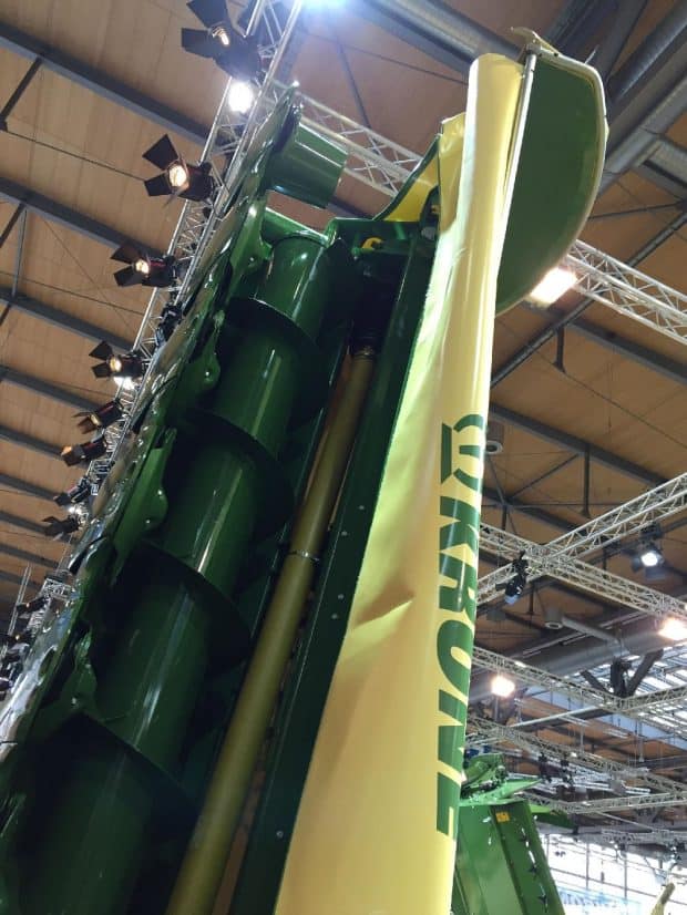 Krone agritechnica 2017 faucheuse