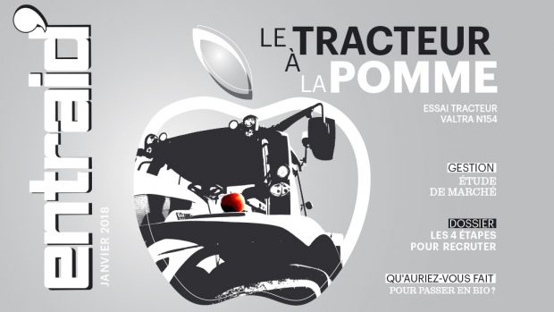 Dossier entraid magazine 2018 janvier "Le tracteur à la pomme"