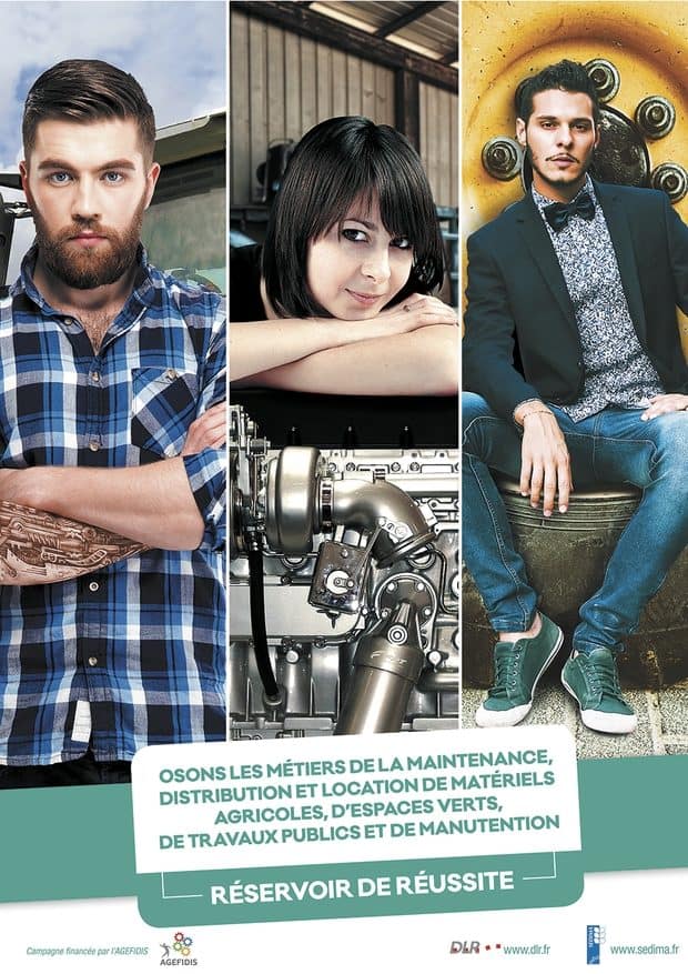 Affiche promotion métiers