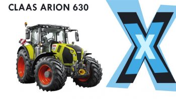 Tracteur Claas Arion 630: bien dans le peloton