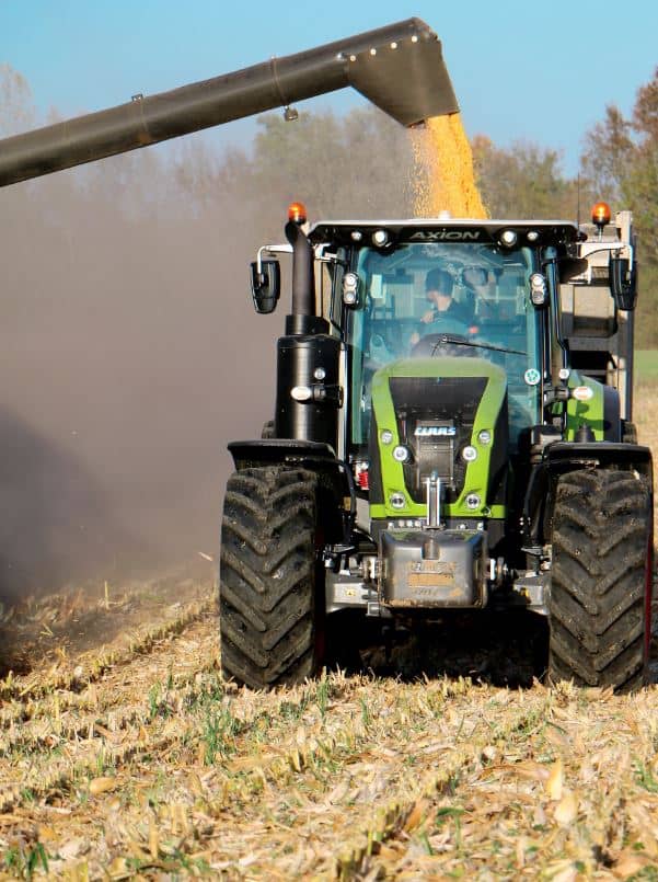 Essai Claas Axion 920 tracteur agricole