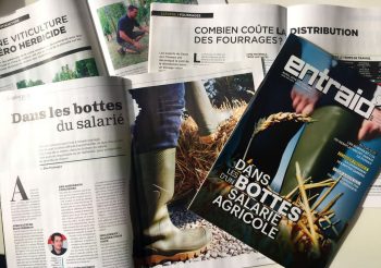 [ENTRAID MAGAZINE D’AVRIL 2018] DANS LES BOTTES D’UN SALARIÉ AGRICOLE