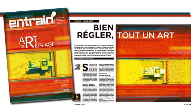 Entraid' magazine L'art du réglage de sa moiss-batt' avec Entraid' : édito et sommaire du magazine Entraid' du mois de juin 2018