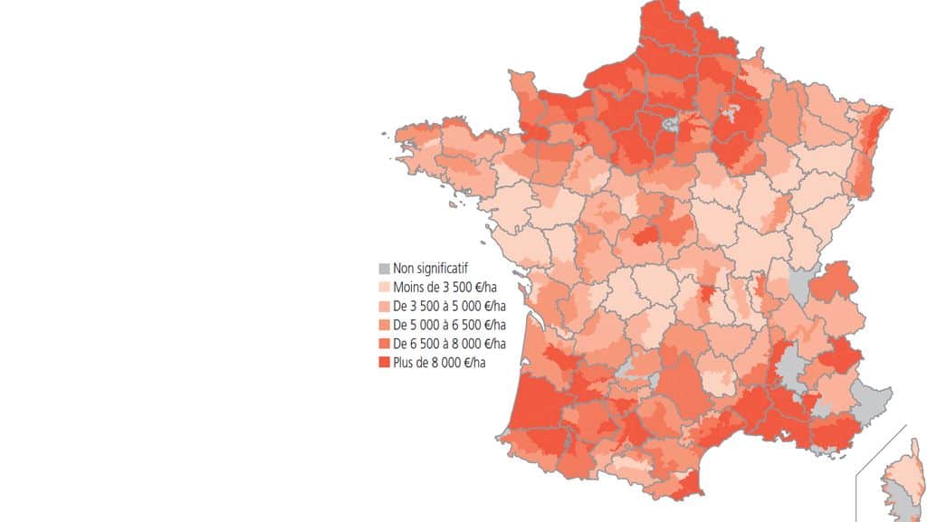 Prix des terres agricoles Foncier marché agriculture