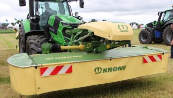 Triple actu pour Krone au Salon de l’Herbe