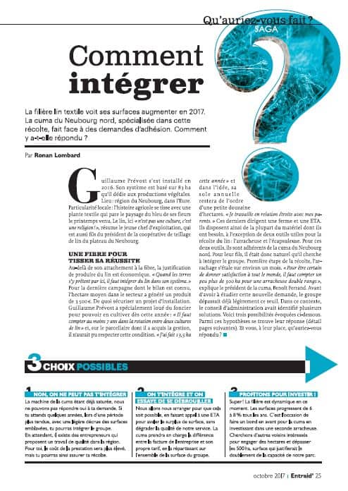 gestion agricole entraid magazine