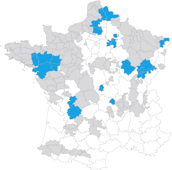 Carte de début de récolte maïs ensilage France - météo France - Arvalis Institut du Végétal - Entraid'