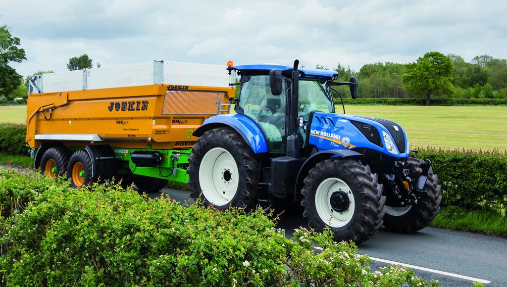 Frein tracteur remorque intelligent New Holland Entraid