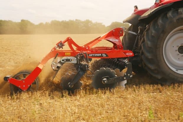 Le déchaumeur Kuhn Optimer XL