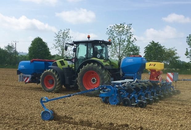 Le semoir Lemken Azurit 9.