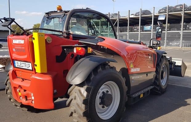 Télescopique tout électrique, le Manitou 1135