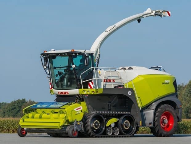 Nouveautés Agromek : Claas Jaguar Terra Trac ensileuse