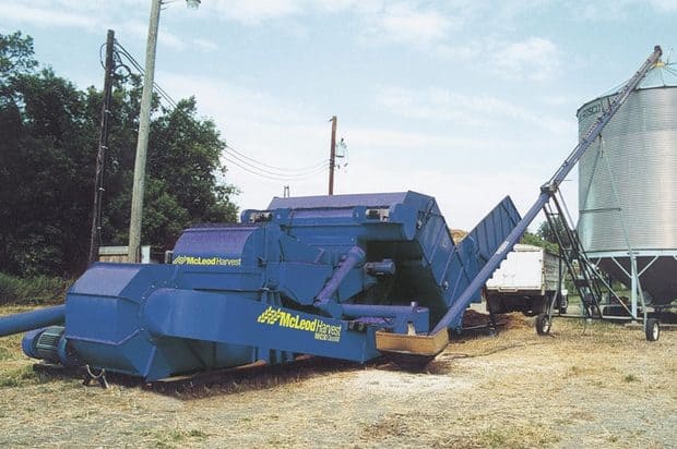 destruction des graines d’adventices : Moissonneuse McLeod