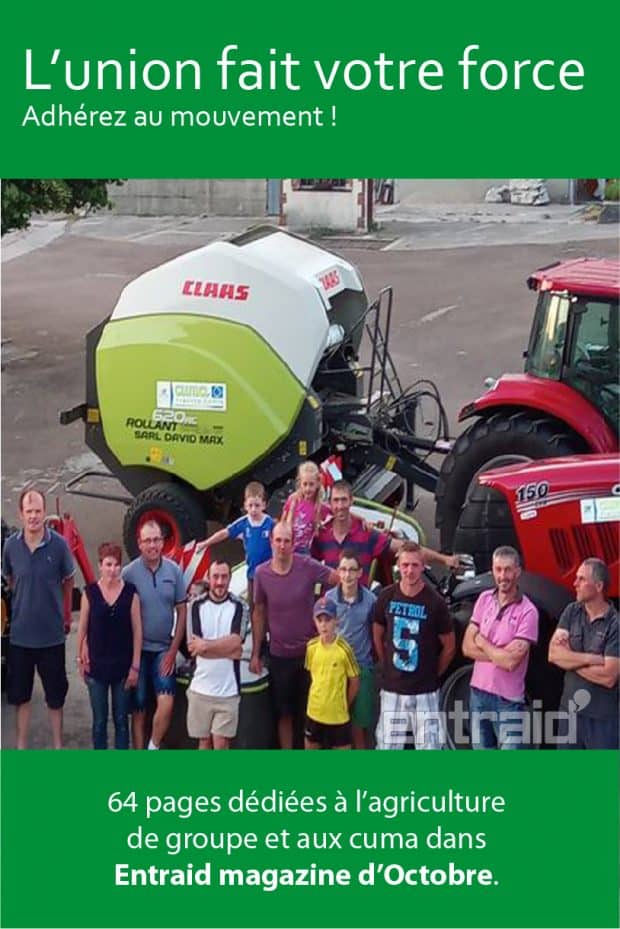 agriculture groupe cuma entraid magazine octobre