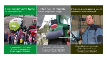 3 raisons de s’abonner à Entraid en octobre