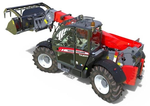 Nouveautés en manutention : Massey Ferguson MF TH.8043