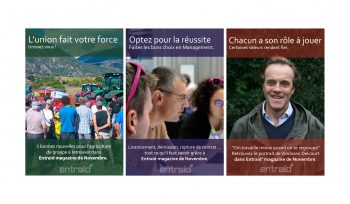 3 raisons de s’abonner à Entraid en novembre