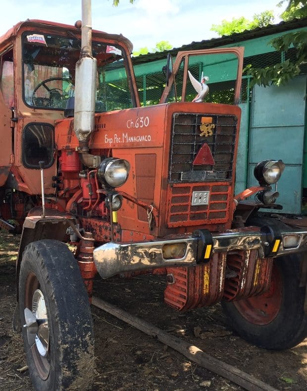 tracteur de cuba