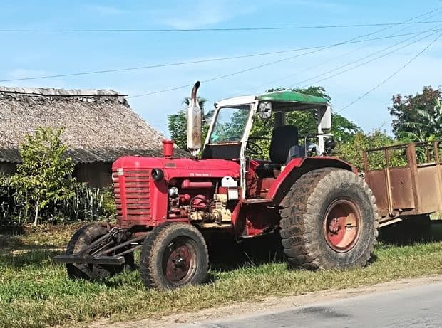 tracteur de cuba