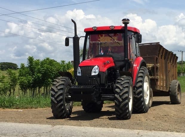 tracteur de cuba